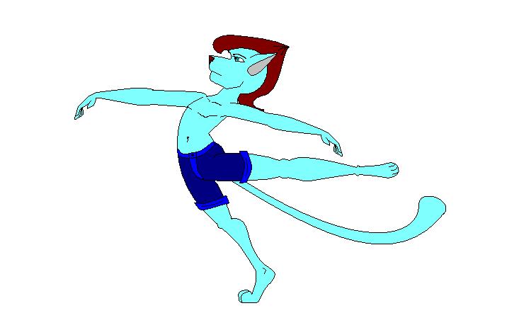 blue anthro-ms paint by demonfang