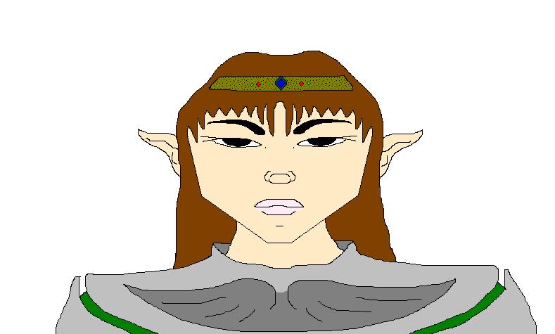 elf paladin-ms paint by demonfang
