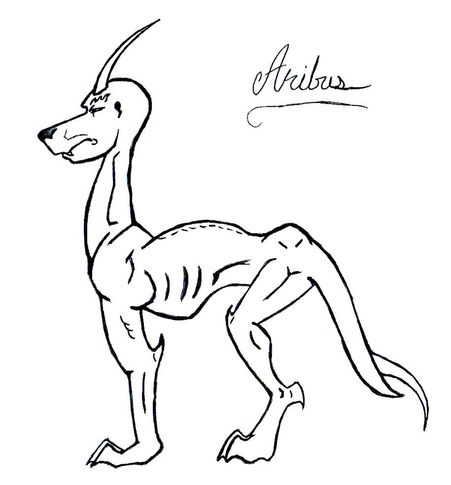 aribus, dragon dog by demonfang