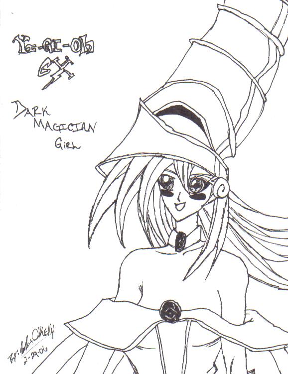 Dark Magician Girl by demonofsand