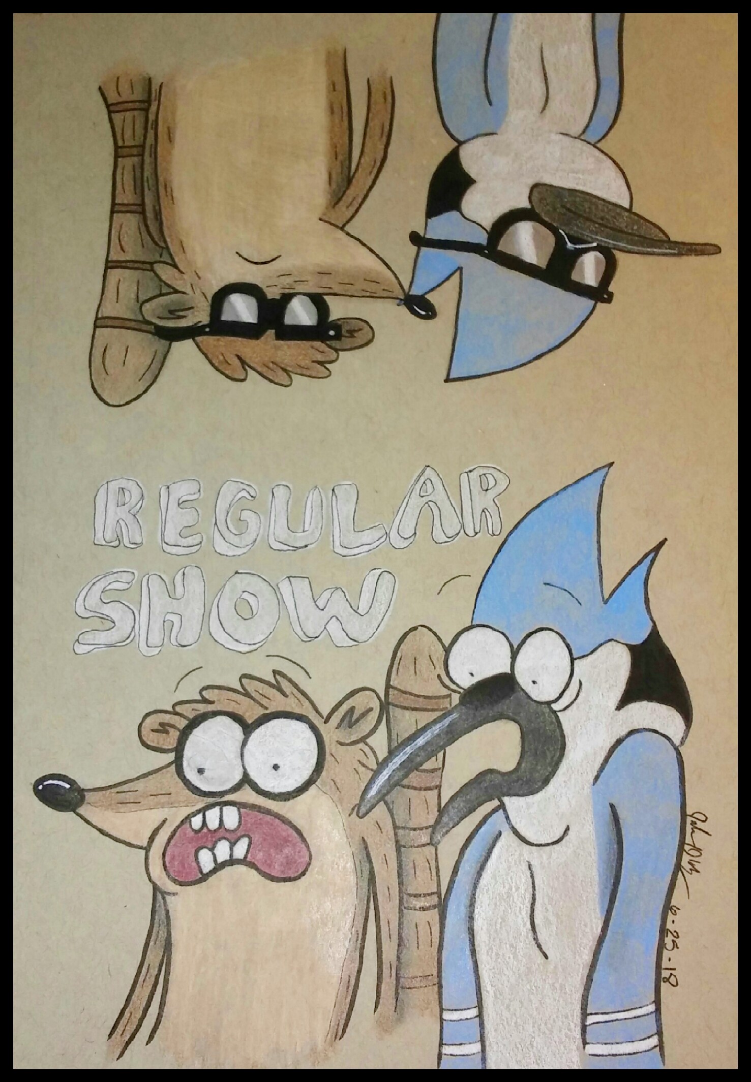 The Regular Show paradox by demonofsand