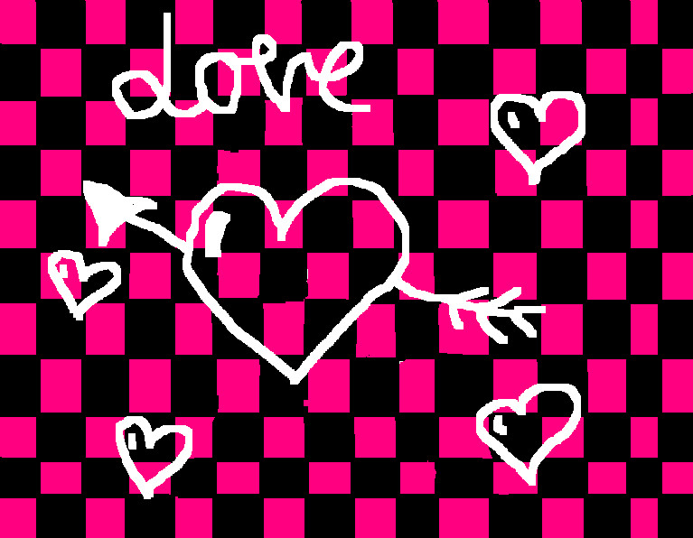 checker hearts by demonpencils