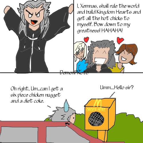 Xemnas just won't quit by demonproto