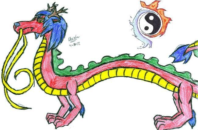 Old Chianese dragon by demonwerewolf666