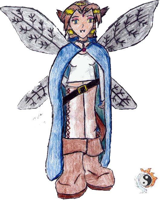 pretty little Neko fairy by demonwerewolf666