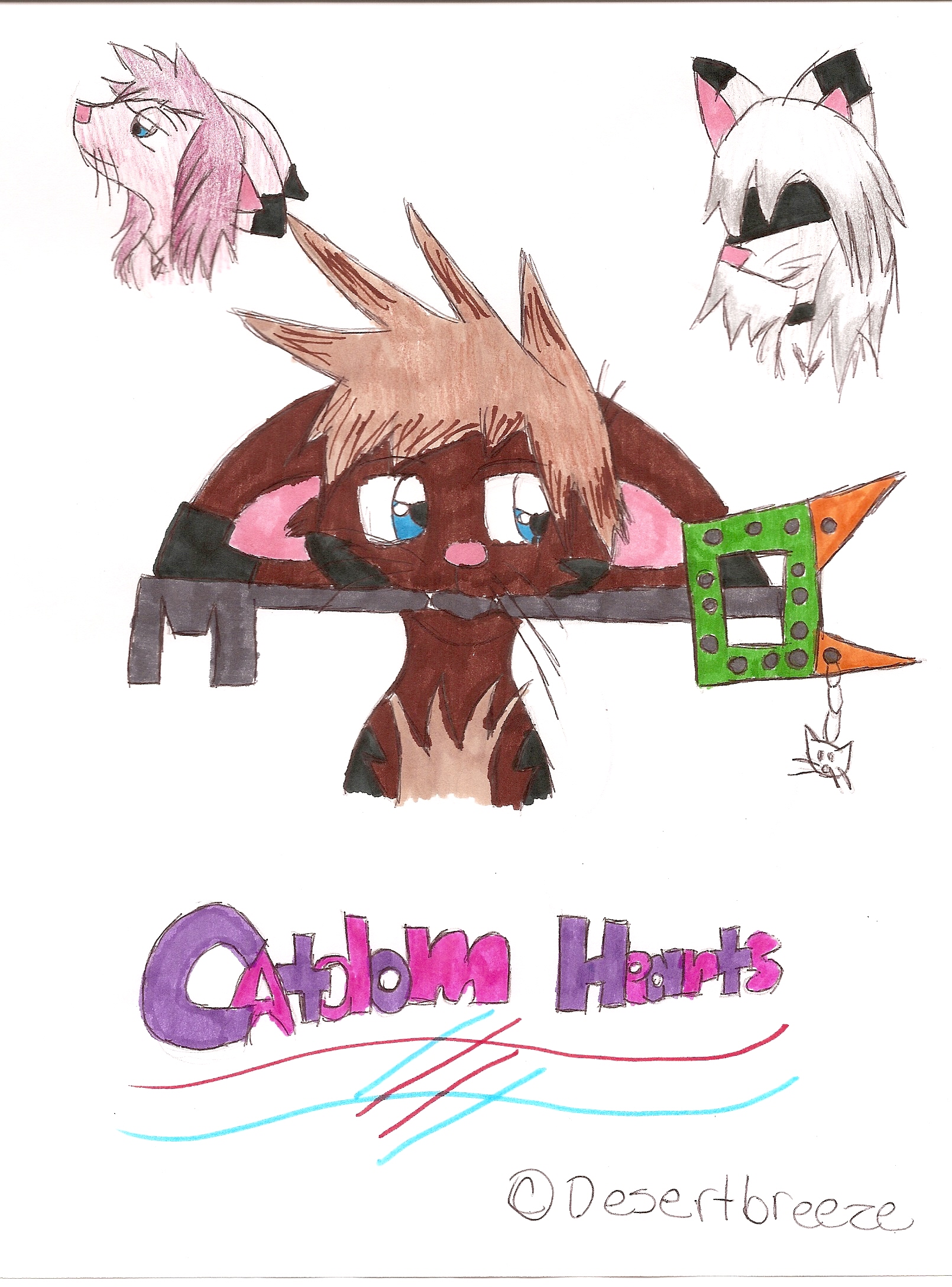Catdom Hearts! by desertbreeze