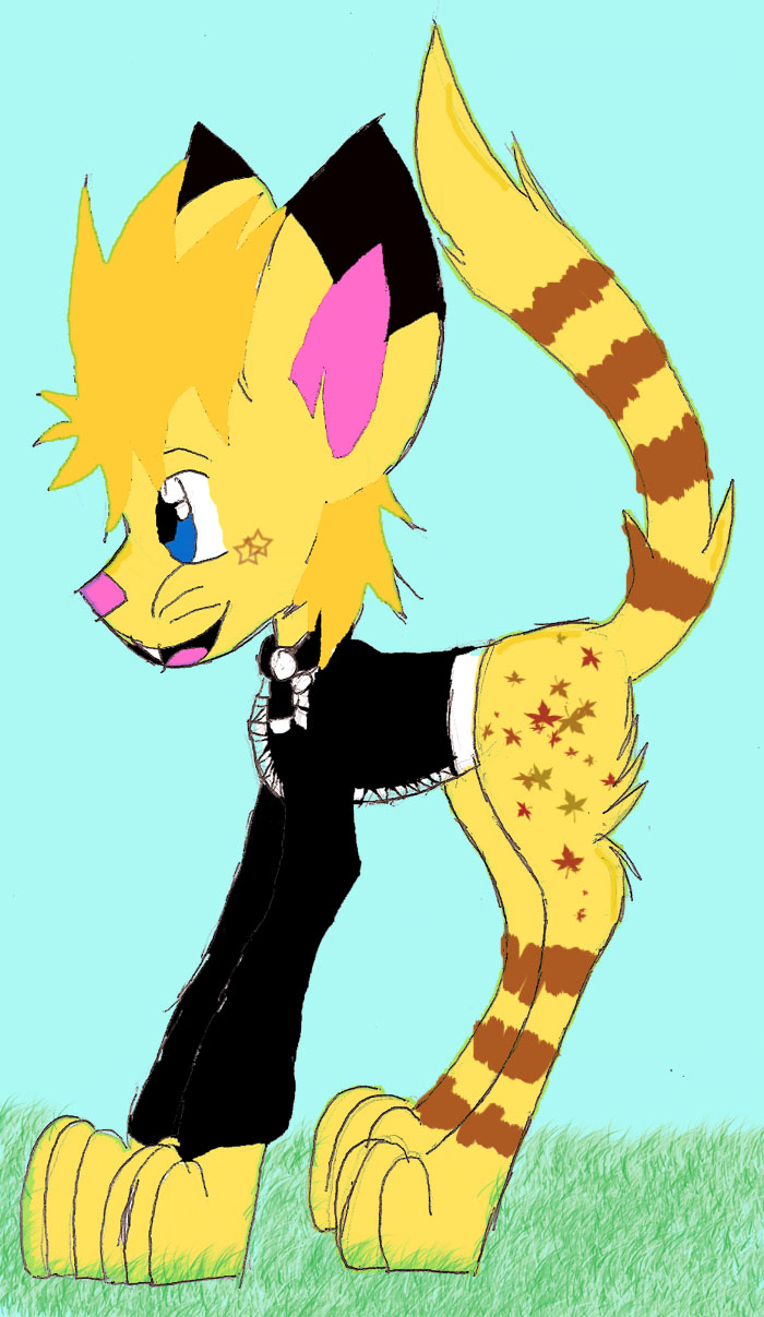 Demyx Kitty Colored by desertbreeze