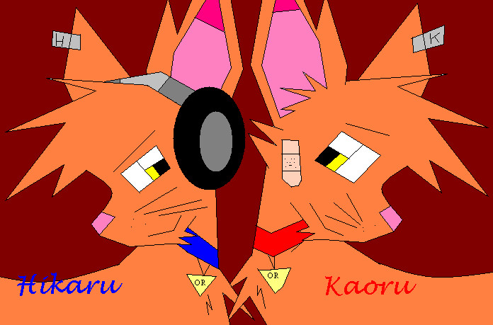 Hikaru and Kaoru Kittens by desertbreeze