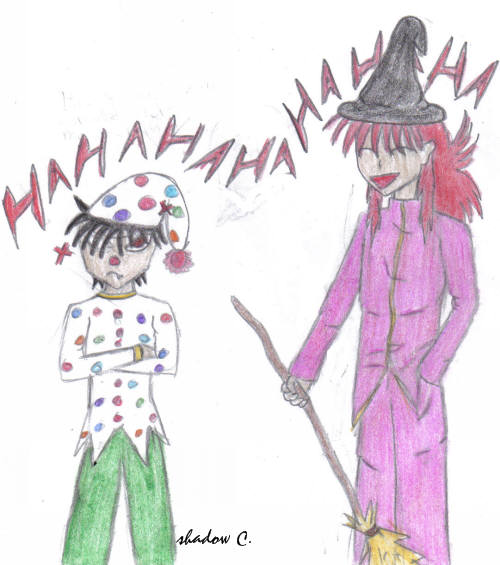 Hiei the Clown by devilschild13