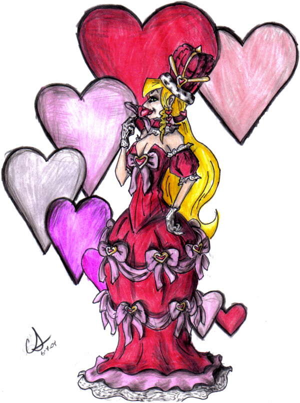 Queen of Hearts by devilschild13
