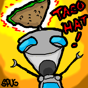 taco hat by dirty_baka