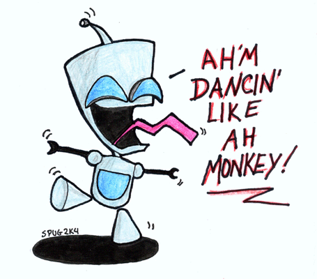 dancin' like ah monkey by dirty_baka