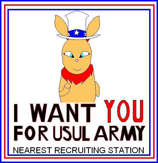 I want you for Usul army by disneyfreak89