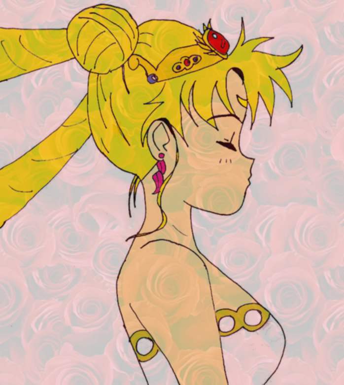Sailor Moon (colored ^_^) by disneyfreako