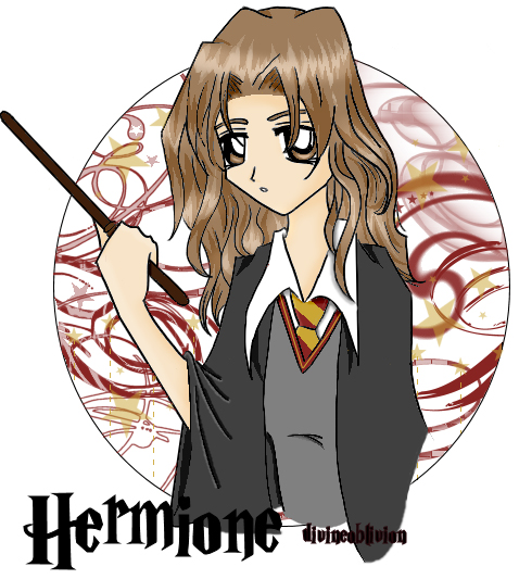 Hermione - Colored by divineoblivion