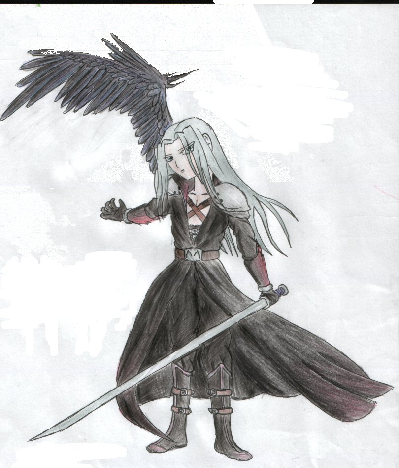 Sephiroth: the One Winged Angel by dj_leeroy