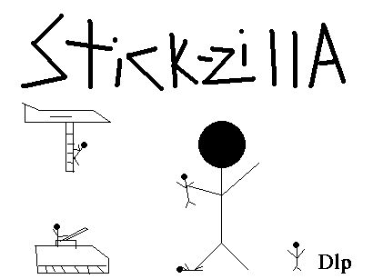 Stick-Zilla by dlprulez