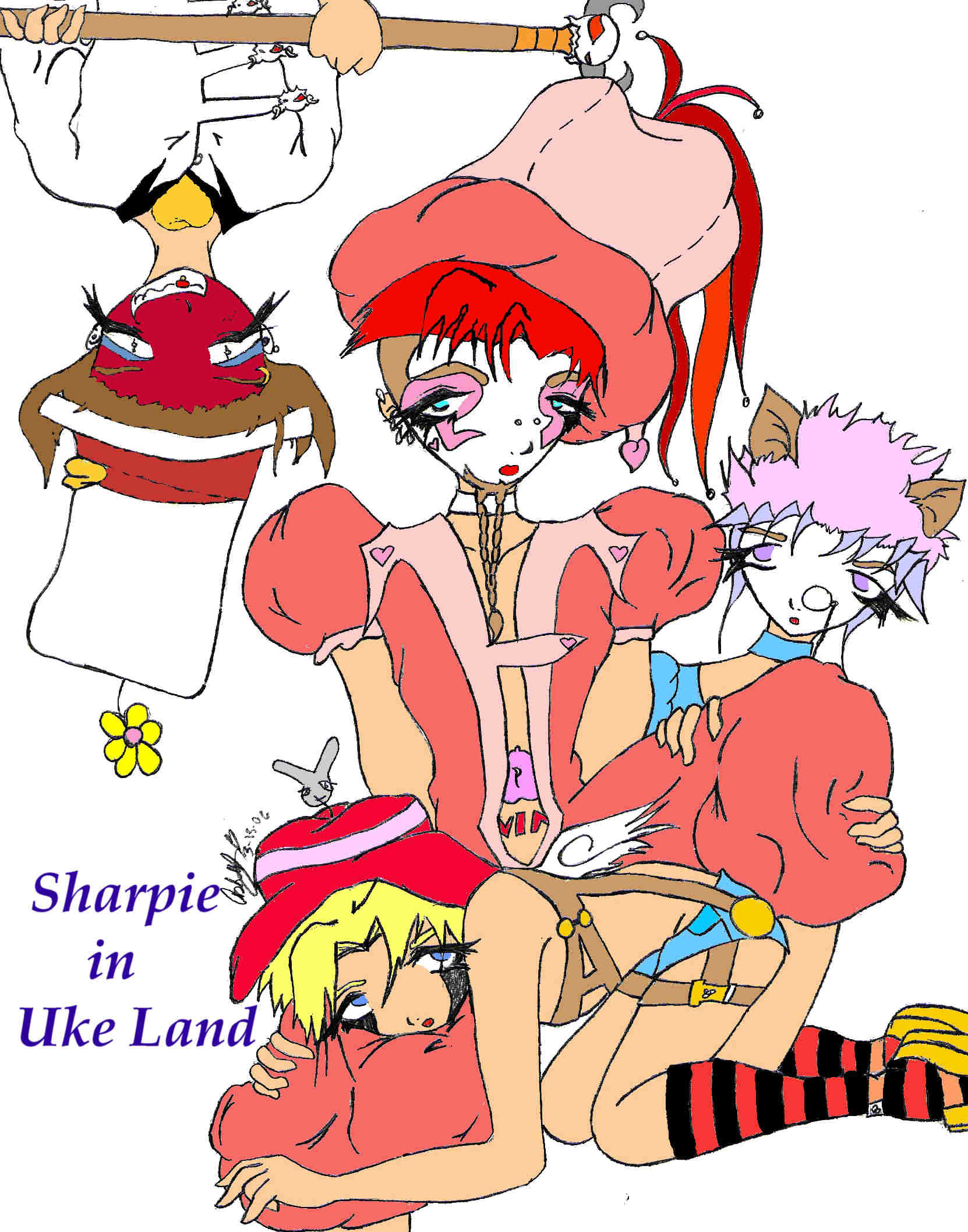 Sharpie In Uke-land by dms_cheeseshirted_chorusneko