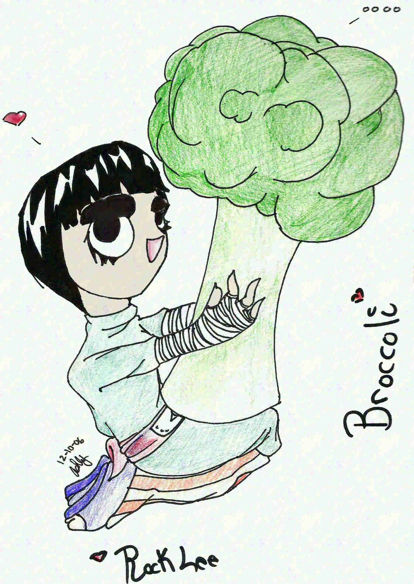 Rock Lee's broccoli by dms_cheeseshirted_chorusneko