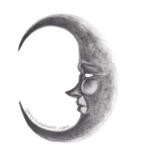 Lonely Moon by dms_cheeseshirted_chorusneko