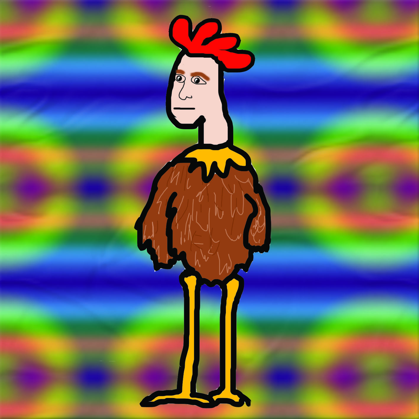 Disco chicken Alan by dodd9030