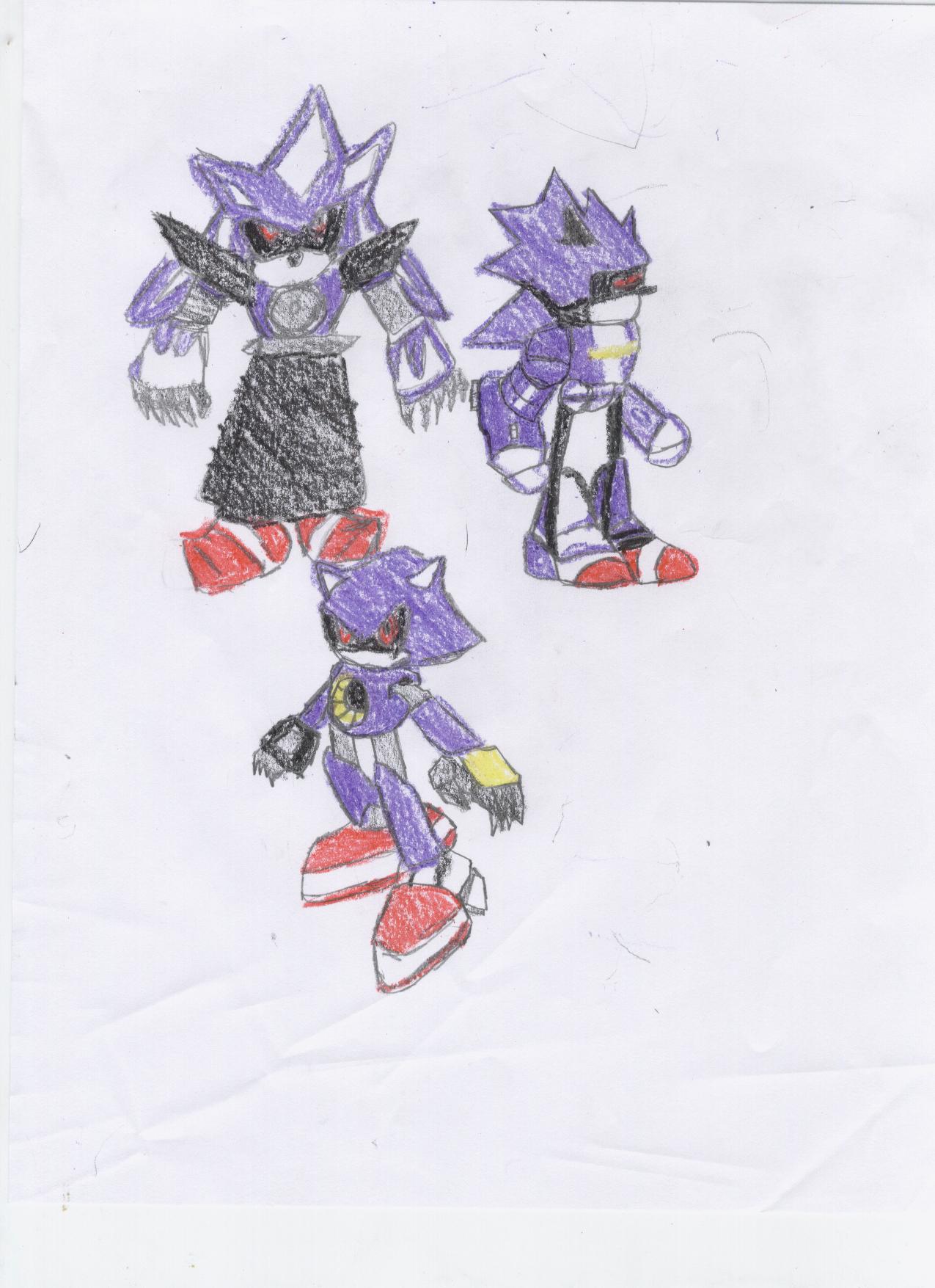 metal sonic by don