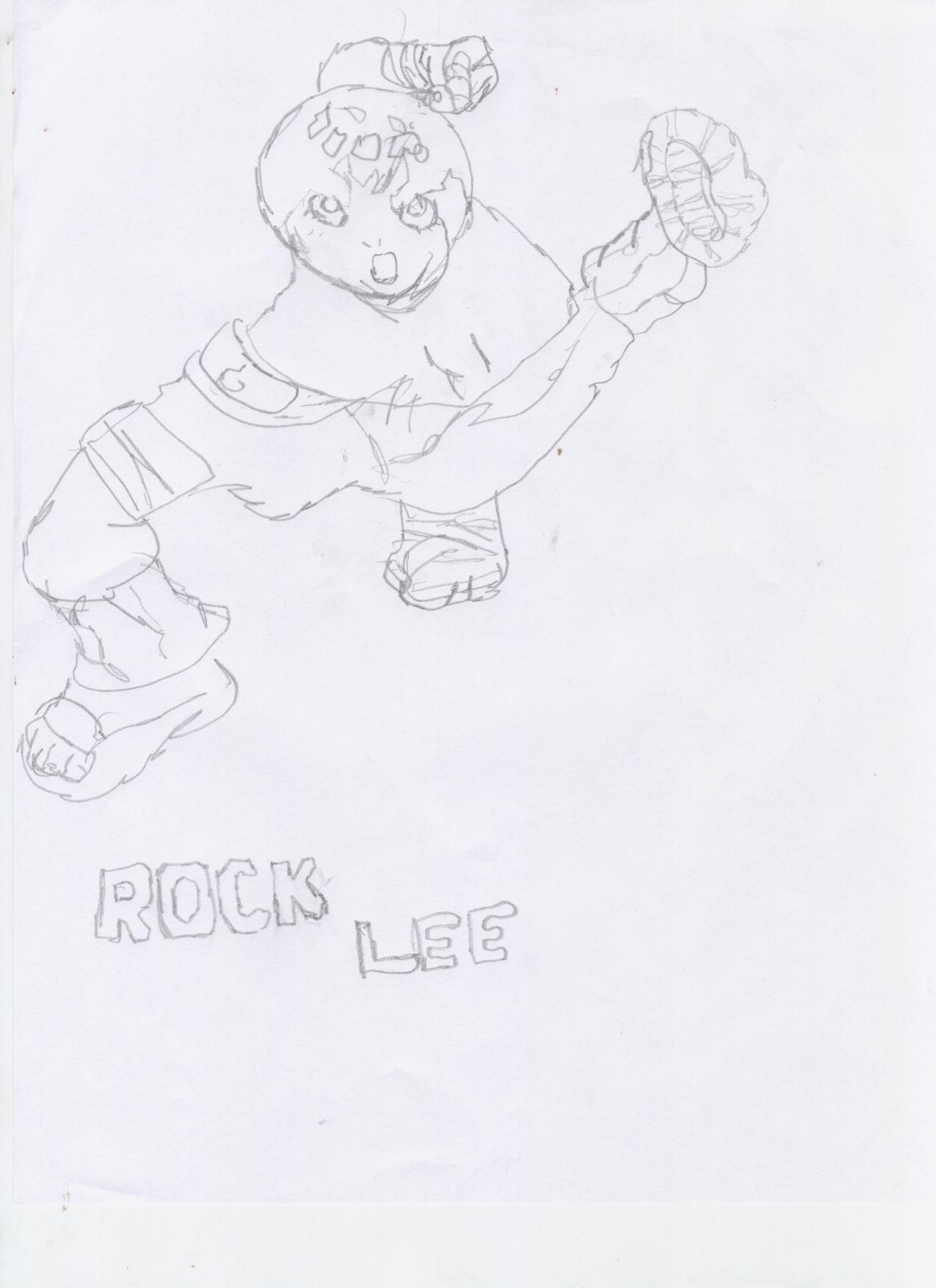 rock lee by don