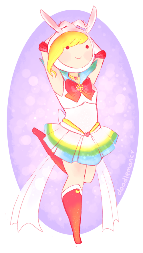 Super Sailor Fionna by doodlemancy