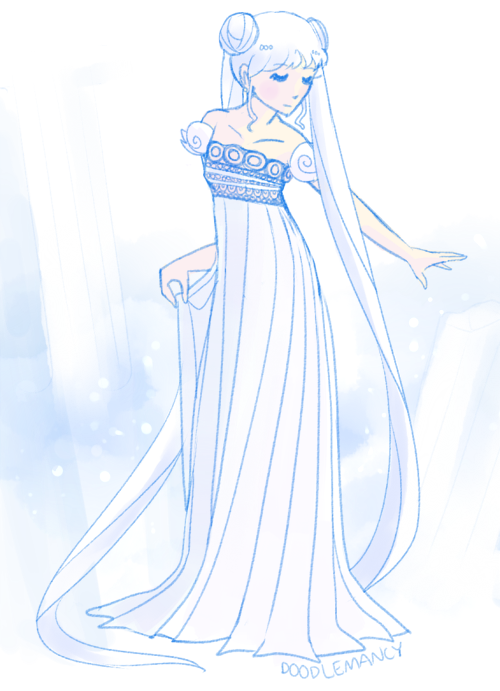 Princess Serenity by doodlemancy