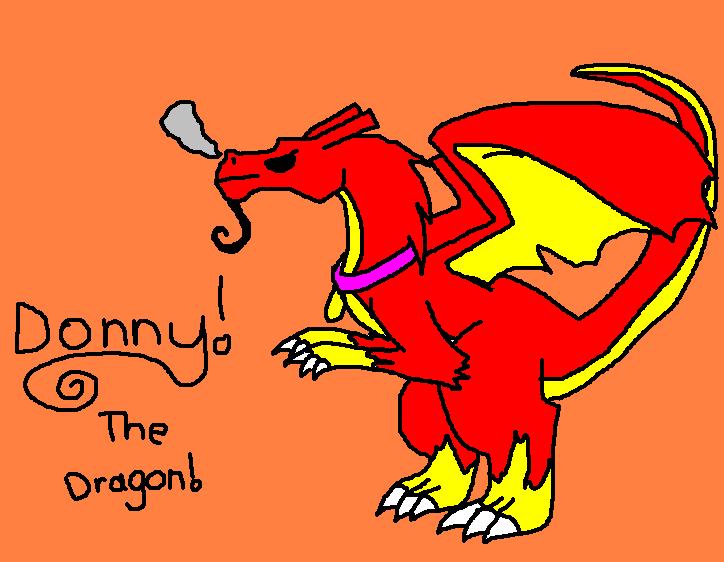 Donny the dragon by dpfangirl
