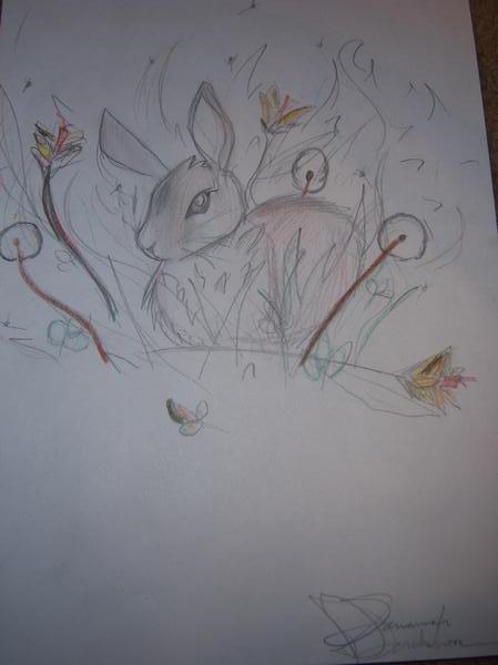 Mah Fluffyfull Bunny! by draegatheweird