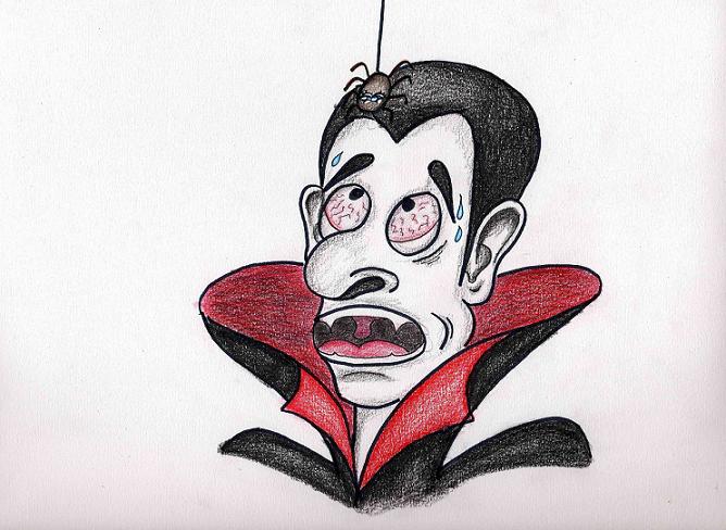 a frightened dracula by draggie_girl