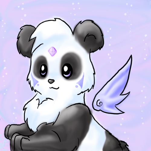 Magical Panda by dragon_ally