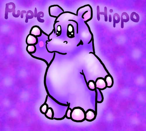 The Purple HIPPO! by dragon_ally