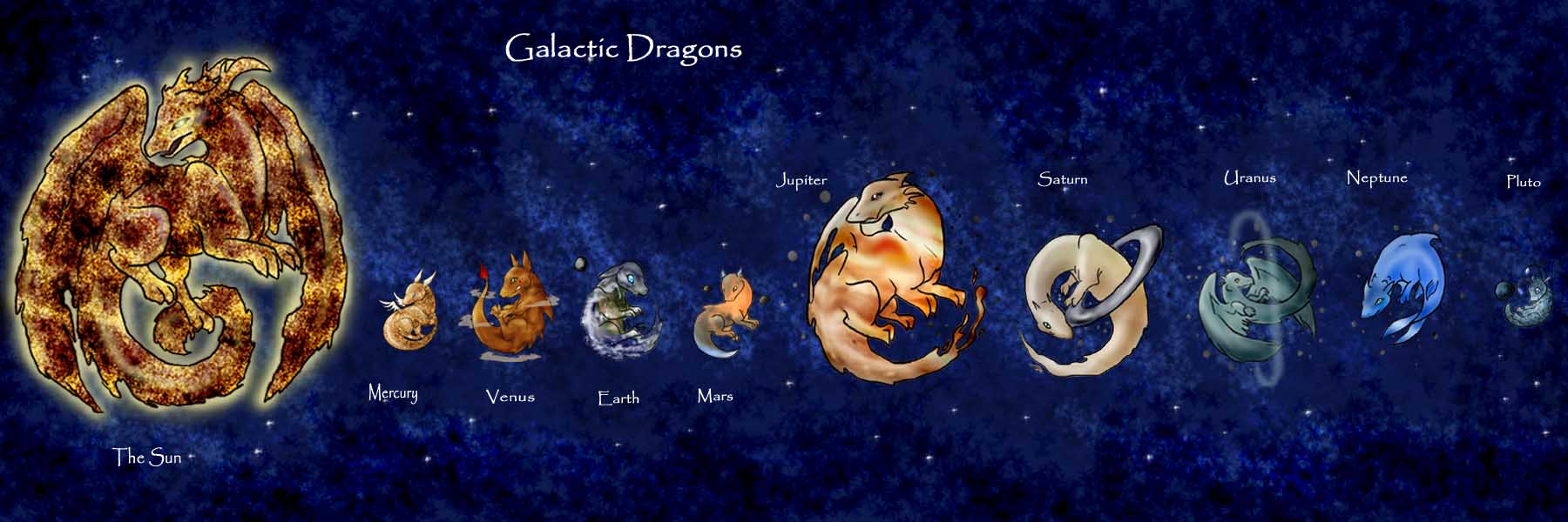 Galactic Dragons by dragon_ally