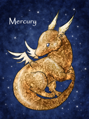 Galactic Dragons: Mercury by dragon_ally