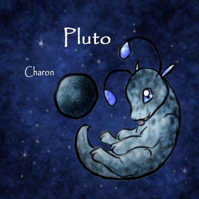 Galactic Dragons: Pluto by dragon_ally