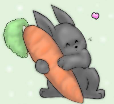 Just Hug a Carrot! by dragon_ally