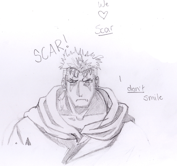 Scar Sketch by dragon_flames