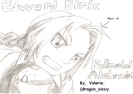 Edward Elric by dragon_sissiy