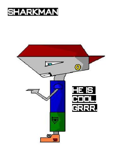 Sharkman by dragonclaw