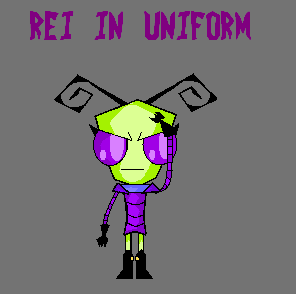 Rei In Uniform by dragonclaw
