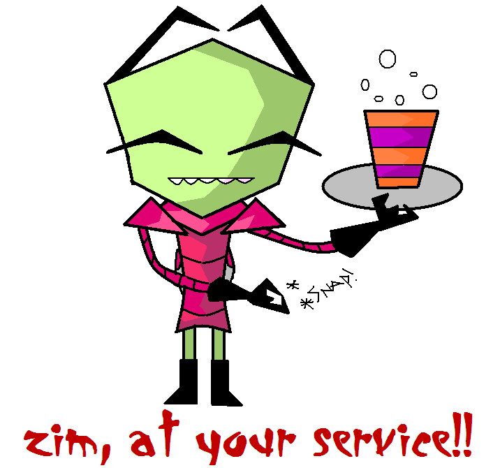 **Zim,At Your Service!** by dragonclaw