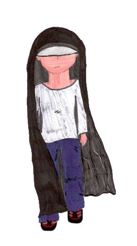 Meisje kap(Girl cape) by dragoneyes