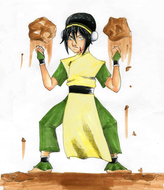 Toph by dragonkitty1