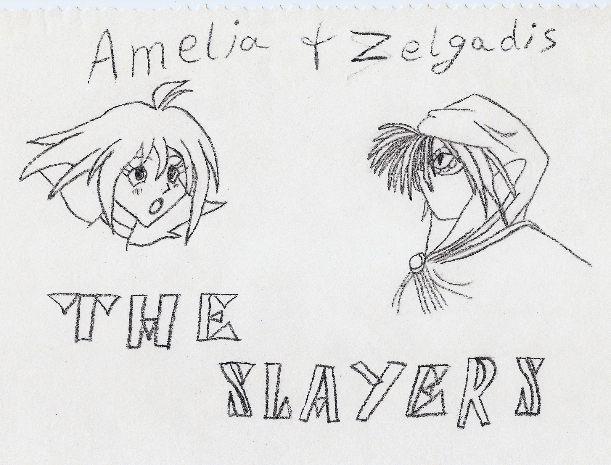 Zelgadis and Amelia by dragonlove