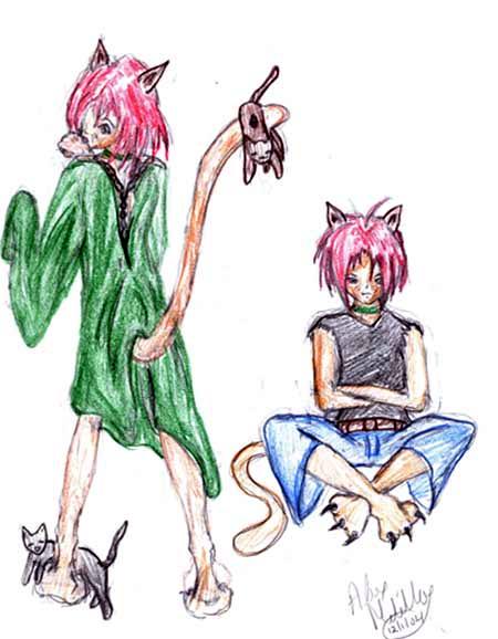 Kitty Cat for xshinigami rukia by dragonsun5