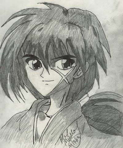 Kenshin looking cute...*comment please :)* by dragonsun5