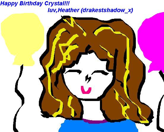 Crystal! by drakestshadow_x