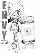 Envy: Amy Rose by drawingismyescape